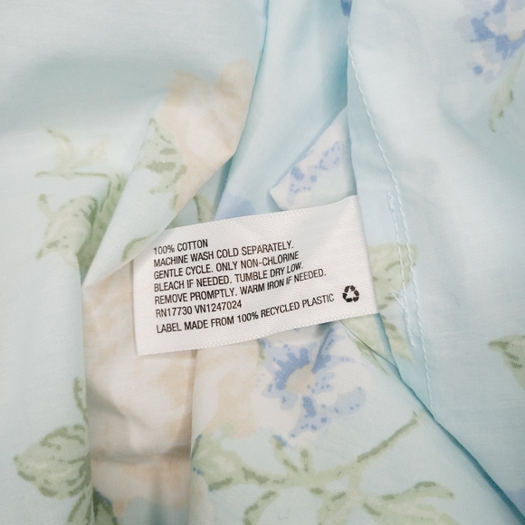 Loveshack Fancy x Target NWT  Blue Floral Estelle Dress Maxi Size 2 - Picture 14 of 15